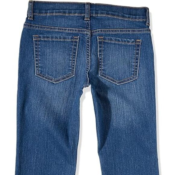 THE CHILDREN'S PLACE Girls Basic Bootcut Semi-Evasee Jeans  Sz 14 Lara Wash-Blue - Picture 7 of 10